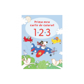 1 2 3. Prima mea carte de colorat