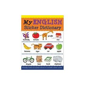 My English Sticker Dictionary (Language Sticker Books) - Catherine Bruzzone, Louise Millar