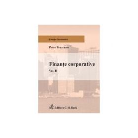 Finante corporative. Volumul II - Petre Brezeanu