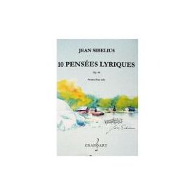 10 pensees lyriques pentru pian solo opus 40 - Jean Sibelius