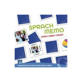 Sprachmemo Deutsch: Schule, Arbeit, Freizeit Sprachspiel A1