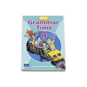 Grammar Time 4, Manual pentru limba engleza, Clasa 6-a. Students Book, with multi-ROM - Sandy Jervis
