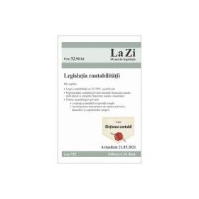 Legislatia contabilitatii. Cod 735. Actualizat la 21. 05. 2021