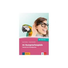 44 Aussprachespiele, Buch + 2 Audio-CDs + Online-Angebot. Deutsch als Fremdsprache - Ursula Hirschfeld