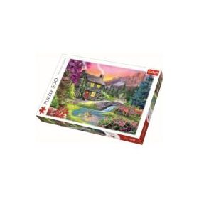 Puzzle muntele Ldyll 500 de piese, Trefl