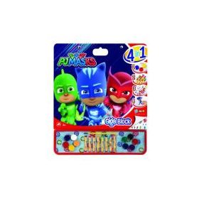 Set Eroi in pijamale pentru desen Giga Block 4 in 1, As games