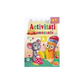 Activitati amuzante. Soricelul 47 autocolante 3 ani+