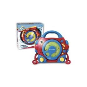 CD player portabil cu 2 microfoane si adaptor, Bontempi