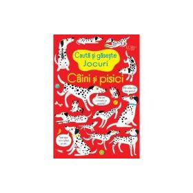Cauta si gaseste. Caini si pisici (Usborne) - Usborne Books