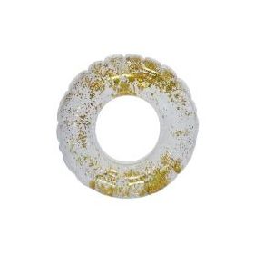 Colac baie gonflabil, 60 cm, cu Sclipici auriu