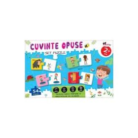 Cuvinte opuse. Puzzle