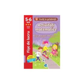 Activitati matematice 5-6 ani (grupa mare). Invat la gradinita