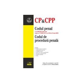 Codul penal. Codul de procedura penala. Editia a 30-a actualizata la 1 iulie 2023 - Petrut Ciobanu