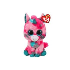 Jucarie de plus Beanie Boos, Unicornul Gumball, 15 cm, TY