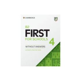 B2 First for Schools 4 Student's Book without Answers