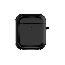 Carcasă de protecție pentru Apple Airpods 1/2 negru