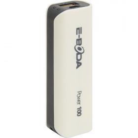 Acumulator extern E-Boda PB100, 2000 mAh, Alb