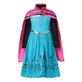 Costum Anna din Regatul Înghețat Costum Cosplay pentru fete Anna din Regatul Înghețat Costum de carnaval Mască de Halloween Rochie pentru fete Anna din Regatul Înghețat V282 6