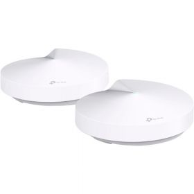 Sistem wireless Mesh Dual Band AC1300, 2-Pack, TP-Link Deco M5, Gigabit, Antivirus incorporat