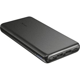 Acumulator extern Trust Esla Thin, 10000 mAh, Negru