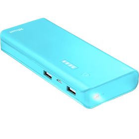 Acumulator extern Trust Primo, 10000 mAh, Albastru
