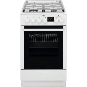 Aragaz mixt AEG CKB56401BW, Cuptor electric, 4 arzatoare