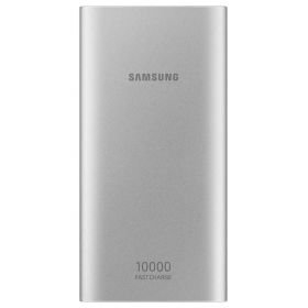 Acumulator extern Samsung EB-U1200CSEGWW, 10000 mAh, Fast Charge, Argintiu