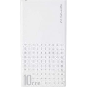 Acumulator extern Serioux SRXPB-A10KQC-W, QC3.0, 10000 mAh, Alb