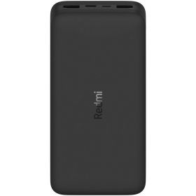 Acumulator extern Xiaomi Mi Power Bank, 20000 mAh, Fast Charge, Negru