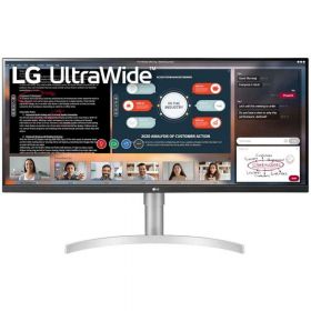 Monitor LED LG 34WN650-W, 34", UltraWide, Full HD, FreeSync, Alb