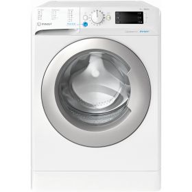 Masina de spalat rufe Indesit Innex BWE 91485X WS EU N, 1400 RPM, 9 kg, Motor Inverter, Push & Go, Clasa B