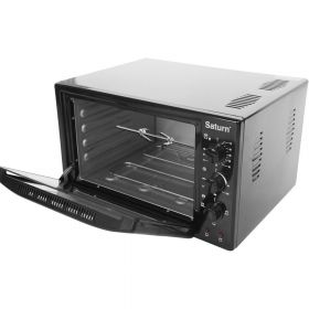 Cuptor electric Saturn ST-EC3804,1600 W, 42 L, Timer 90 min, Temperatura maxima 320 grade, Gri