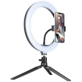 Lampa circulara Tracer TRAOSW46747 LED, Ring Light, 26cm, Mini Trepied