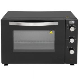Cuptor Electric Star-Light CEA-6320CRBL, 2000W, 63l, 230 °C, Convectie, Iluminare, 6 programe presetate, Rotisor, Timer, Negru