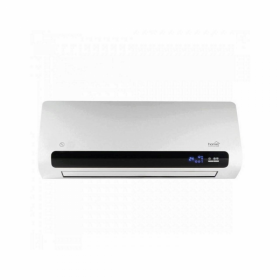 Aeroterma electrica de perete Home FKF 65221, 2 trepte de putere, 2000W, termostat, telecomanda