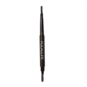 Creion sprancene Focallure Auto Brows Pen, 01 Dark Gray