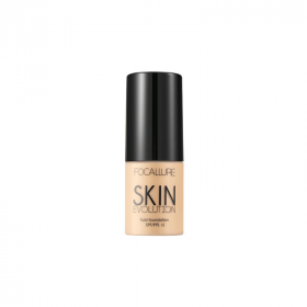 Fond de ten fluid Focallure Skin Evolution SPF15, 02 Porcelain