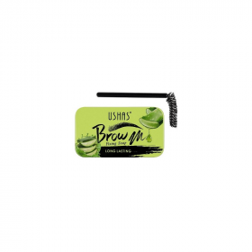 Sapun stilizare sprancene, Ushas, Brow Fixing Soap, Pensula inclusa, Aloe Vera