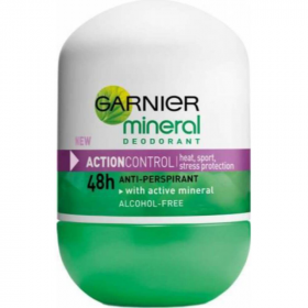 Antiperspirant Roll-On Garnier Mineral Action Control, 50 ml, Minerale Active