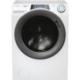 Masina de spalat rufe Candy Rapido Pro RP 486BWMR/1-S, 8 kg, 1400 RPM, Quick&Clean Technology, Easy Iron+, Alb, Clasa A,