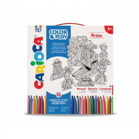 Set Articole Creative Carioca Color & Play - Pirates