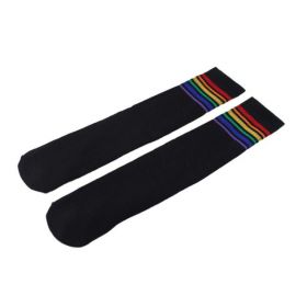 Ciorapi de dama cu dungi negru