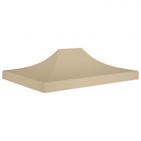 vidaXL Acoperiș pentru cort de petrecere, bej, 4 x 3 m, 270 g/m²
