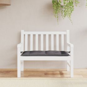 vidaXL Pernă de bancă de grădină antracit 100x50x7 cm textil oxford