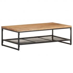 vidaXL Masă de cafea 110x60x35 cm lemn masiv de acacia