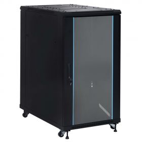 vidaXL Dulap server, picioare pivotante, 22U 19" IP20 1050x600x1170 mm