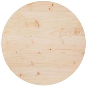 vidaXL Blat de masă, Ø70x2,5 cm, lemn masiv de pin