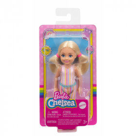 Barbie papusa Chelsea blonda cu codite