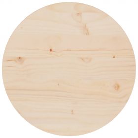 vidaXL Blat de masă, Ø40x2,5 cm, lemn masiv de pin