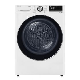 Uscator de rufe LG RH90V9AV2N, 9 kg, Pompa de caldura, Dual Inverter, Autocuratare, Clasa A+++, Alb